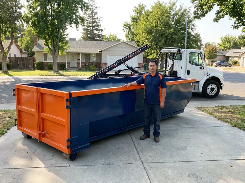 Residential Dumpster Rental in Modesto, CA
